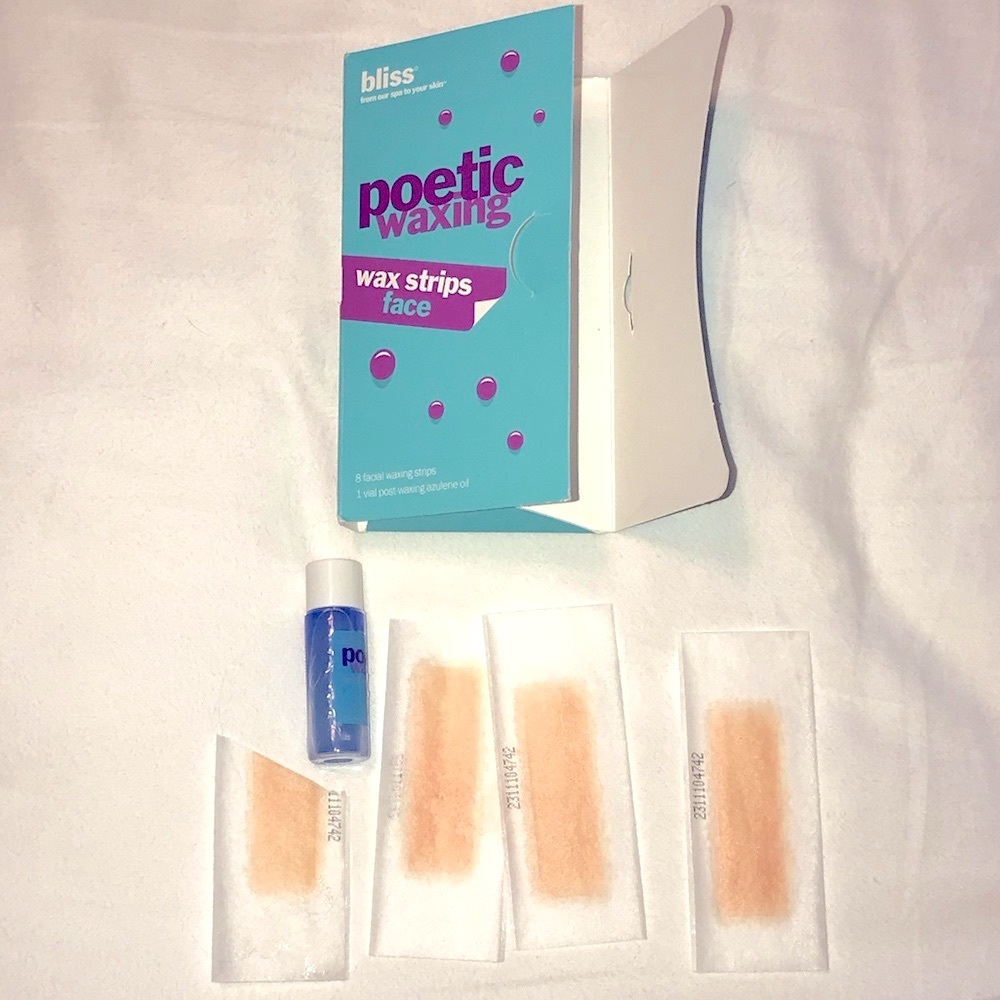 Bliss Poetic Waxing Wax Face Strips - 3.5 strips